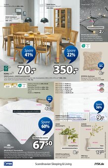 Kunstblumen im aktuellen JYSK Prospekt (Duisburg) Kunstblumen im JYSK Prospekt "Scandinavian Sleeping & Living - SPARE BIS ZU 60%" mit 17 Seiten (Duisburg)