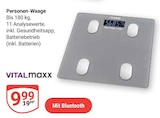 Personen-Waage Angebote von VITALmaxx bei GLOBUS Braunschweig für 9,99 €