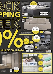 Schlafsofa Angebot im aktuellen BRAUN Möbel-Center Prospekt auf Seite 3