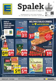Coca Cola im aktuellen EDEKA Prospekt (Solingen (Klingenstadt)) Coca Cola im EDEKA Prospekt "Aktuelle Angebote" mit 24 Seiten (Solingen (Klingenstadt))