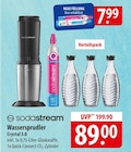 sodastream Wassersprudler Crystal 3.0 im Angebot bei famila Nordost in Stade sodastream Wassersprudler Crystal 3.0 Angebote bei famila Nordost Stade für 89,00 €
