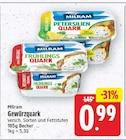 Gewürzquark von Milram für 0,99 € bei E center im Angebot Gewürzquark von Milram im aktuellen E center Prospekt