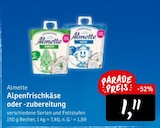 Konsum - Alpenfrischkäse Angebot im Prospekt Alpenfrischkäse bei Konsum im Prospekt "" für 1,11 €