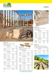 Zaun Angebote im Prospekt "Holz- & Baukatalog 2023/24" von Holz Possling auf Seite 62