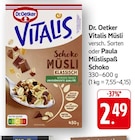 Vitalis Müsli im aktuellen Prospekt bei EDEKA in Wilhelmsfeld