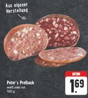EDEKA - Peter´s Preßsack weiß Angebot im Prospekt Peter´s Preßsack weiß bei EDEKA im Prospekt "" für 1,69 €