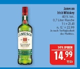 Irish Whiskey im Angebot bei Marktkauf in Görlitz Irish Whiskey Angebote von Jameson bei Marktkauf Görlitz für 14,99 €