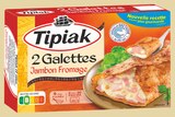 2 Galettes Jambon Fromage Surgelées - TIPIAK dans le catalogue Intermarché