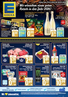 Fleisch im EDEKA Prospekt "Top Angebote" mit 32 Seiten (Rostock)