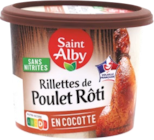 Rillettes de poulet rôti - SAINT ALBY en promo chez Lidl Poitiers à 1,07 €