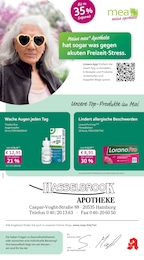 mea - meine apotheke Prospekt für Hamburg: "Unsere Mai-Angebote", 4 Seiten, 01.05.2026 - 31.05.2026