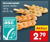 Aktuelles Garnelenspieße Angebot bei Netto Marken-Discount in Solingen (Klingenstadt) ab 2,79 €