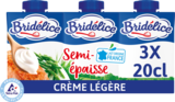 CRÈME LÉGÈRE SEMI-ÉPAISSE BRIDÉLICE - BRIDELICE à 2,69 € dans le catalogue Auchan Hypermarché