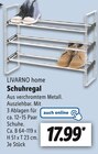 Schuhregal Angebote von LIVARNO home bei Lidl Cuxhaven für 17,99 €