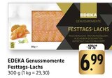 Genussmomente Festtags-Lachs Angebote von EDEKA bei EDEKA Schwäbisch Hall für 6,99 €