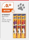 Beef Stick im Angebot bei Müller in Bamberg Beef Stick Angebote von VITAKRAFT bei Müller Bamberg für 0,33 €
