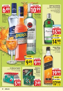Wodka im aktuellen EDEKA Prospekt (Wuppertal) Wodka im EDEKA Prospekt "Aktuelle Angebote" mit 30 Seiten (Wuppertal)