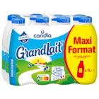 Lait  U.H.T. demi-écrémé GrandLait "Maxi format" - CANDIA à 8,56 € dans le catalogue Carrefour
