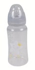 Biberon col large et tétine silicone à débit variable en promo chez Maxi Bazar Biberon col large et tétine silicone à débit variable dans le catalogue Maxi Bazar