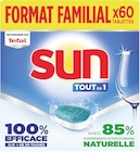 Tablettes lave-vaisselle Tout en Un ▲ - Sun en promo chez Supermarchés Match Lambersart à 7,89 €
