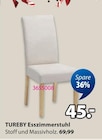 TUREBY Esszimmerstuhl im JYSK Prospekt TUREBY Esszimmerstuhl von im aktuellen JYSK Prospekt für 45,00 €