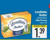 Butter von Landliebe im aktuellen EDEKA Prospekt für 1,39 €