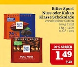 Aktuelle Essig Angebote bei Marktkauf in Nürnberg Aktuelles Nuss oder Kakao Klasse Schokolade Angebot bei Marktkauf in Nürnberg ab 1,49 €