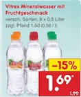 Aktuelles Mineralwasser mit Fruchtgeschmack Angebot bei Netto Marken-Discount in Cottbus ab 1,69 €