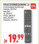 Aktuelles ERSATZFERNBEDIENUNG 2.0 Angebot bei Marktkauf in Wuppertal ab 19,99 €