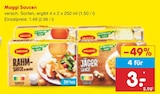 Saucen im Angebot bei Netto Marken-Discount in Lingen Saucen Angebote von Maggi bei Netto Marken-Discount Lingen für 3,00 €