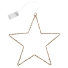 LED-Stern in Glitzer-Optik Angebote bei Ernstings family Krefeld für 9,99 €