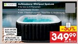 Aufblasbarer Whirlpool SpaLuxe im Angebot bei Netto Marken-Discount in Eberswalde Aufblasbarer Whirlpool SpaLuxe Angebote von Juskys bei Netto Marken-Discount Eberswalde für 349,99 €