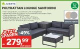 Polyrattan Lounge Santorini im Angebot bei Marktkauf in Leipzig Polyrattan Lounge Santorini Angebote von Juskys bei Marktkauf Leipzig für 279,99 €