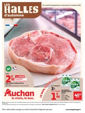 Prospectus Supermarchés Auchan Hypermarché en cours à Gigean et alentours, "LES HALLES d'automne", 44 pages, 29/09/2026 - 11/10/2026 Catalogue Supermarchés Auchan Hypermarché en cours à Gigean et alentours, "LES HALLES d'automne", 44 pages, 29/09/2026 - 11/10/2026
