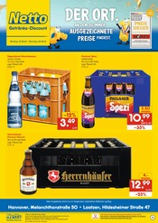 Wasser im Netto Marken-Discount Prospekt in Garbsen Aktueller Netto Marken-Discount Prospekt mit Wasser, "DER ORT, AN DEM DU IMMER AUSGEZEICHNETE PREISE FINDEST.", Seite 1
