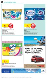 Lessive Angebote im Prospekt "-60% DE REMISE IMMÉDIATE SUR LE 2ÈME" von Intermarché Express Lessive Angebote im Prospekt "-60% DE REMISE IMMÉDIATE SUR LE 2ÈME" von Intermarché Express auf Seite 22