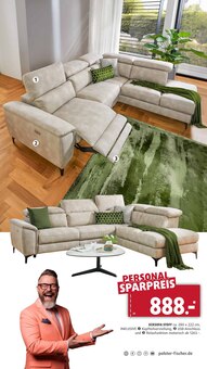 Couch im Polstermöbel Fischer Prospekt "PERSONAL-KAUFTAGE" mit 32 Seiten (Fürth)