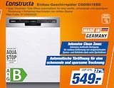 expert Haibach - Einbau-Geschirrspüler CG6IS01EBD Angebot im Prospekt Einbau-Geschirrspüler CG6IS01EBD bei expert im Haibach Prospekt für 549,00 €
