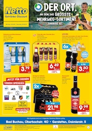 Netto Marken-Discount Prospekt für Bad Buchau: "DER ORT, AN DEM DU IMMER AUSGEZEICHNETE PREISE FINDEST.", 6 Seiten, 03.08.2026 - 08.08.2026