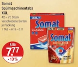 Spülmaschinentabs XXL von Somat im aktuellen V-Markt Prospekt