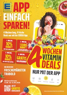 EDEKA Prospekt der Woche "Wir lieben Lebensmittel!" Seite 2, 17.08.2026 bis 22.08.2026 für Rottendorf Aktueller EDEKA Prospekt "Wir lieben Lebensmittel!" Seite 2 von 42 Seiten für Rottendorf