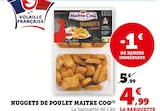 Nuggets de poulet - Maitre Coq en promo chez U Express Nuggets de poulet - Maitre Coq dans le catalogue U Express