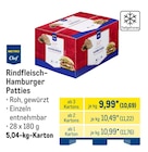 METRO - Rindfleisch-Hamburger Patties Angebot im Prospekt Rindfleisch-Hamburger Patties bei METRO im Prospekt "" für 10,69 €