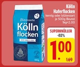 Haferflocken kernig oder blütenzart von Kölln im aktuellen EDEKA Prospekt für 1,00 €