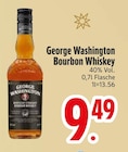 Whisky im EDEKA Prospekt Bourbon Whiskey von George Washington im aktuellen EDEKA Prospekt für 9,49 €