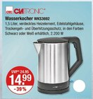 Wasserkocher WKS3692 von Clatronic im aktuellen V-Markt Prospekt für 14,99 €