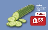 combi Steinhagen - Gurken Angebot im Prospekt Gurken bei combi im Steinhagen Prospekt für 0,59 €