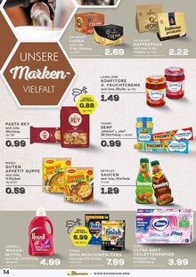 Kaffee im EDEKA Prospekt "Aktuelle Angebote" mit 16 Seiten (Dinslaken)