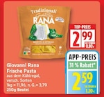 Frische Pasta Ricotta & Spinaci von Giovanni Rana im aktuellen EDEKA Prospekt