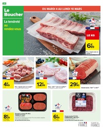 Offre Viande hachée boeuf surgelée dans le catalogue Carrefour du moment à la page 20